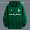 Buzo Atlético Nacional con Logos Bordados - Unisex