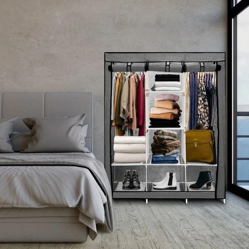 Closet Armario Desarmable en Tela Antipolvo y Antihumedad