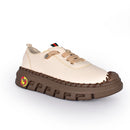 Mocasín OY en Beige y Negro - Elegancia Casual a tus Pies