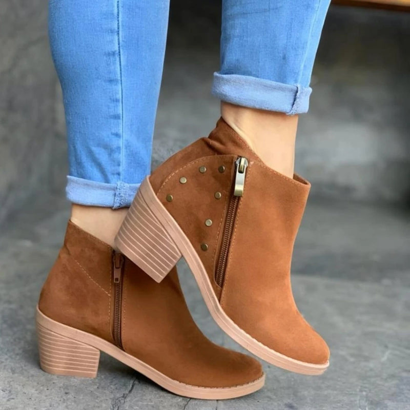 Botín Texas Miel ToryVic para Mujer - Versátil y Confortable