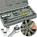 Juego de Herramientas Copas Ratchet 3/8 x 40 Piezas