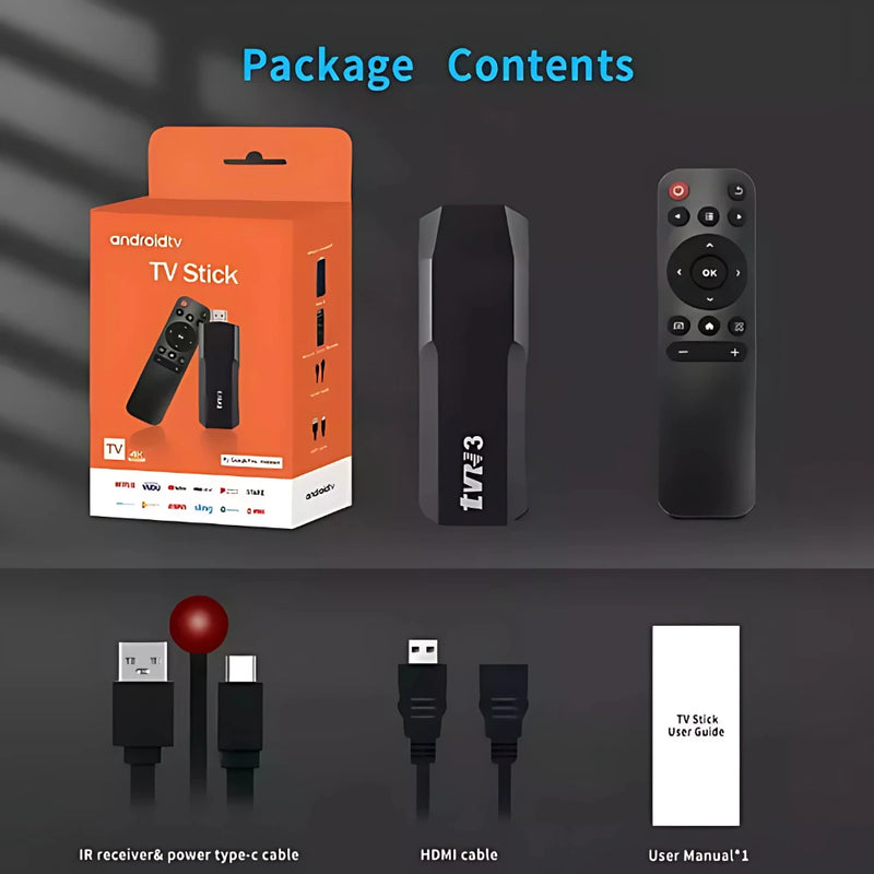 Android TV Stick HD 2GB RAM - Streaming de Alta Definición