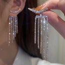 Aretes Lujo Nocturno: Elegancia y Brillo para Toda Ocasión