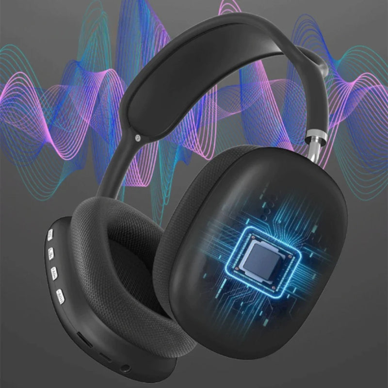 Audífonos Inalámbricos Bluetooth Over Ear Diadema Estéreo P9: Inmersión Acústica Perfecta