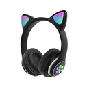 Audífonos Diadema Inalámbrica Iluminada Gato Mz-023: Diversión Inalámbrica