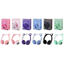 Audífonos Diadema Inalámbrica Iluminada Gato Mz-023: Diversión Inalámbrica