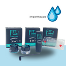 Kit Completo para Cejas Perfectas Fit We- Betún y Sello 3 en 1  negro de Larga Duración