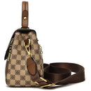 Bolso Bandolera Elegante para Mujer en Cuero PU con Cadena y Diseño Moderno