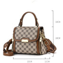 Bolso Bandolera Elegante para Mujer en Cuero PU con Cadena y Diseño Moderno