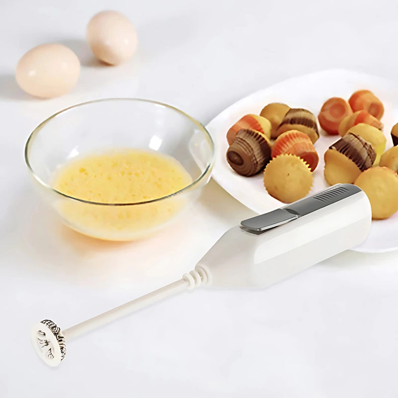 Batidora Portátil de Mano para Café y Espuma - Fácil de Usar
