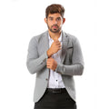 Blazer de Hombre Casual en Punta de Roma - Diseño Moderno y Versátil