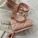 Bolso Cruzado Grande de Piel Sintética con Diseño Versátil y Elegante