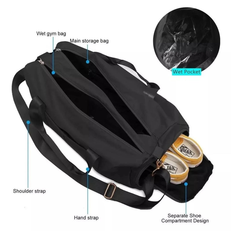 Bolso Deportivo Unisex Versátil para Gimnasio y Actividades Diarias