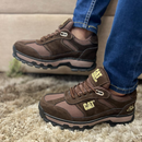 Zapatilla Tipo Bota Casual Estilo Urbano Cuero Corte Bajo