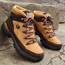 Bota Outdoor para Hombre en Cuero con Suela Antideslizante y Costuras Reforzadas