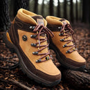 Bota Outdoor para Hombre en Cuero con Suela Antideslizante y Costuras Reforzadas