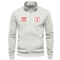 Buzo Atlético Nacional Cuello Alto con Logos Bordados