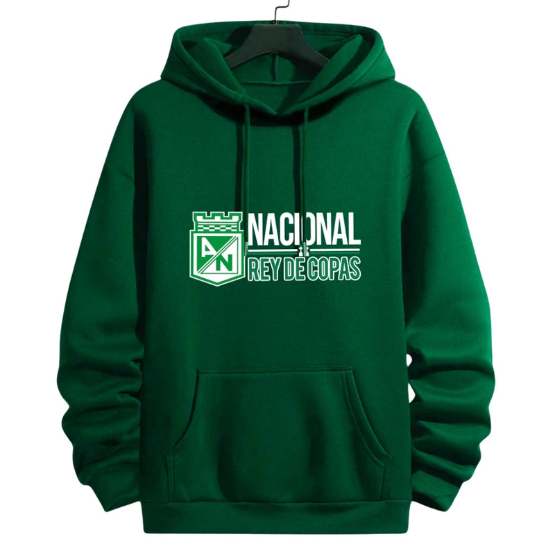 Buzo Atlético Nacional Estampado Duradero - Unisex