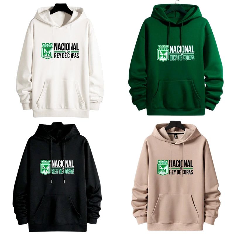 Buzo Atlético Nacional Estampado Duradero - Unisex