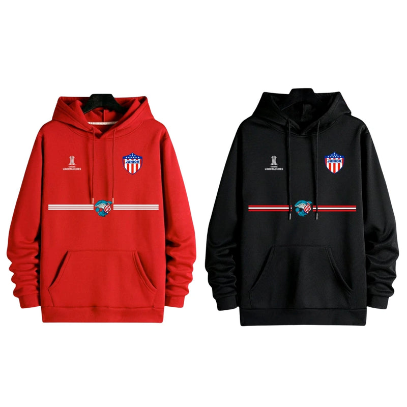 Buzo Junior Unisex con Logos Bordados y Diseño Exclusivo