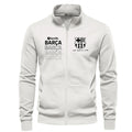 Buzo Unisex Cuello Alto Barcelona en Polialgodón Estampado