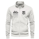 Buzo Unisex Cuello Alto Barcelona en Polialgodón Estampado