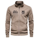 Buzo Unisex Cuello Alto Barcelona en Polialgodón Estampado