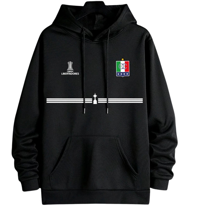 Buzo Unisex Once Caldas con Logos Bordados – Estilo Único