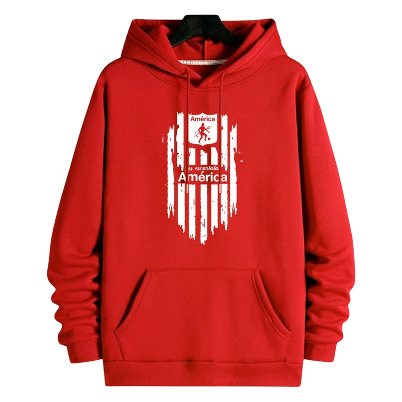 Buzo Unisex con Franjas y Estampado Duradero