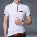 Camisa Polo con Cierre y Manga Corta: Elegancia en Algodón Peruano