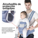 Canguro Portabebés Ergonómico 3 en 1 - Seguridad y Comodidad en Cada Paso