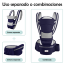 Canguro Portabebés Ergonómico 3 en 1 - Seguridad y Comodidad en Cada Paso