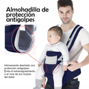 Canguro Portabebés Ergonómico 3 en 1 - Seguridad y Comodidad en Cada Paso