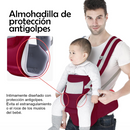 Canguro Portabebés Ergonómico 3 en 1 - Seguridad y Comodidad en Cada Paso