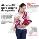 Canguro Portabebés Ergonómico 3 en 1 - Seguridad y Comodidad en Cada Paso