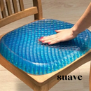 Cojín Ergonómico de Gel Silicona Flexible - Comodidad Premium para Silla y Automóvil