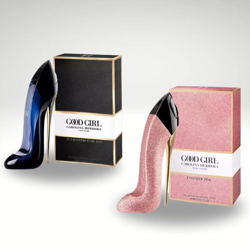 Combo Doble Perfume Irresistible para Mujeres: Good Girl Edición Especial y Fantastik Pink: Doble Glamour