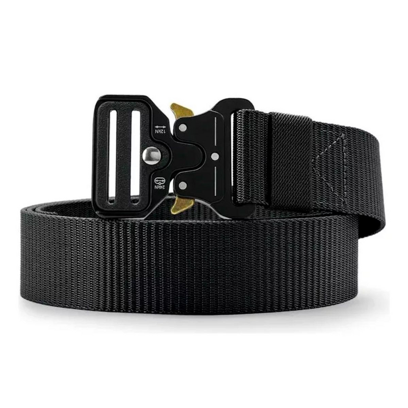 Correa-Cinturón Táctico Ajustable de Nailon: Estilo Táctico para Aventura y Casual