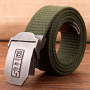 Correa-Cinturón Táctico Ajustable de Nailon y Metal: Estilo Táctico para Aventura y Uso Diario