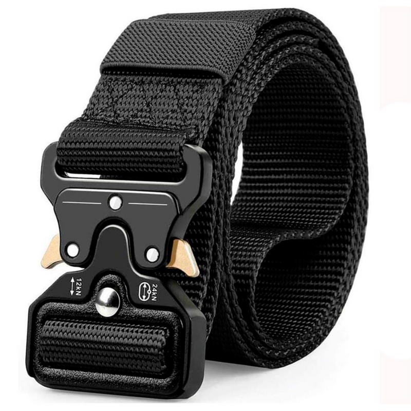 Correa-Cinturón Táctico Ajustable de Nailon: Estilo Táctico para Aventura y Casual
