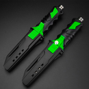 Cuchillo Táctico Acuático con Estuche Y Correas: Compañero Indispensable del Buceador