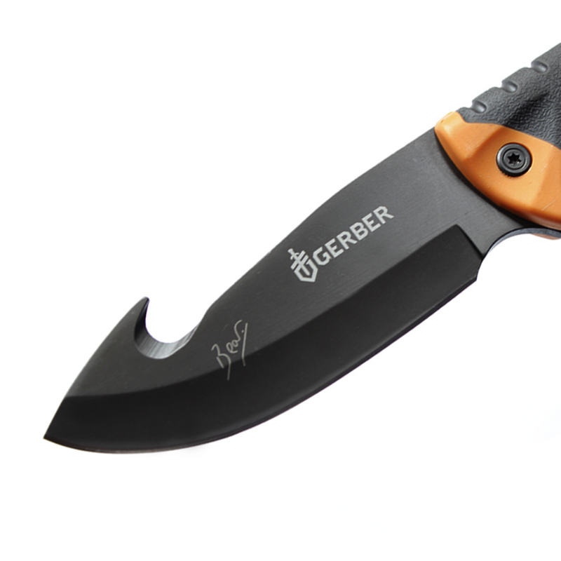 Cuchillo Táctico Supervivencia Camping Pesca Con Estuche: Compañero Esencial para Aventuras