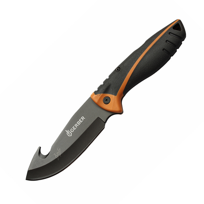 Cuchillo Táctico Supervivencia Camping Pesca Con Estuche: Compañero Esencial para Aventuras
