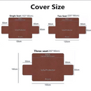 Forro Protector de Sofá Doble e Impermeable de 2 y 3 Puestos