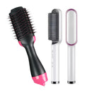 Combo Cepillo Plancha 2en1 + Cepillo Secador 3en1 para Cabello