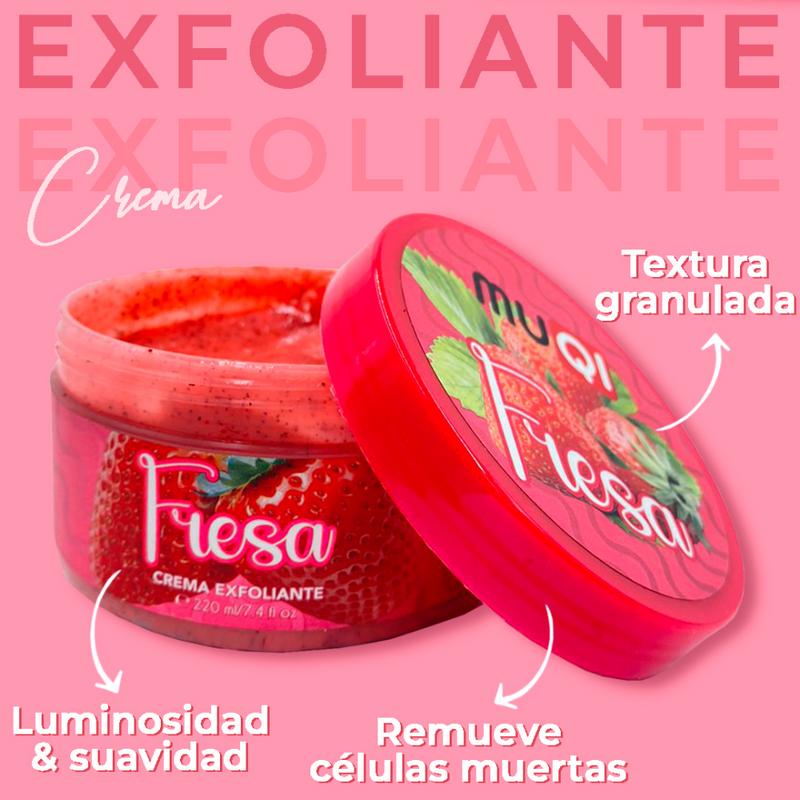 Crema Exfoliante Corporal MUQI - Renovación y Suavidad para tu Piel