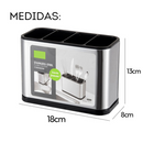 Escurridor Multifuncional Elegante 4 en 1: Organiza y Seca con Estilo