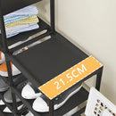 Estante Ajustable Multicapa para Zapatos en Acero y PP