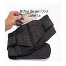 Faja Copper Lumbar Terapéutica Ajustable Gel Frío/Caliente - Postura Ideal y Terapia Integrada