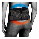 Faja Copper Lumbar Terapéutica Ajustable Gel Frío/Caliente - Postura Ideal y Terapia Integrada